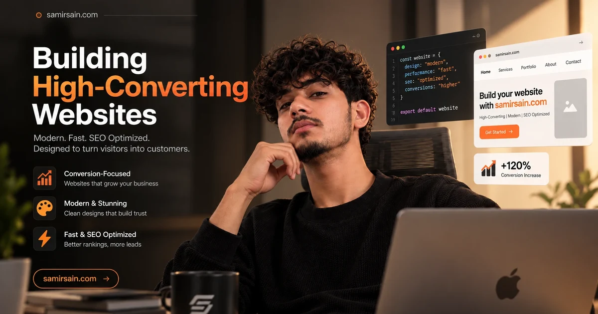 Samir Sain — Top Web Developer in Hanumangarh, Rajasthan